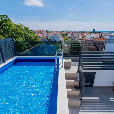 Golden Sunlit Haven Holiday With Pool And Sauna Holiday home Vodice